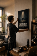 Motivational Poster - "5AM Is Lonely Because Greatness Is" Inspirational Gym Wall Art